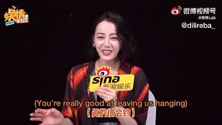 210803 Dilireba Interview with 娱情Lab for You Are My Glory ENG SUB 迪丽热巴专访 [upl. by Alia]