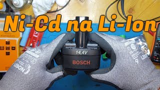 Bosch 144V NiCd na LiIon [upl. by Drue660]