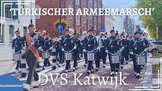 MUZIEKKORPSEN  DVS KATWIJK  TÜRKISCHER ARMEEMARSCH  STREETPARADE VLAARDINGEN 2024 [upl. by Mairim]