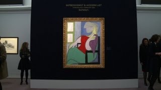 Sothebys met en vente un Picasso de 1932 [upl. by Slrahc492]