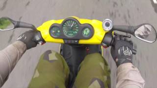 Speedfight 100 Airsal 120cc on the road [upl. by Fisken]