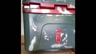 Custom airbrushed Yeti cooler [upl. by Yerhcaz799]