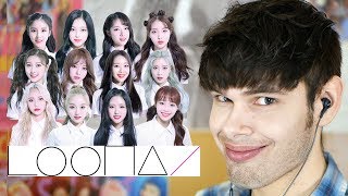 REACTING TO LOONA literally every video [upl. by Junina]