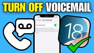 How To Disable Voicemail on iPhone iOS 18 [upl. by Koa]