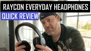 Raycon Everyday Headphones  Quick Review  Best Bluetooth Headphones Noise Cancelling Headphones [upl. by Ailegnave]