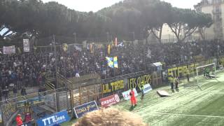 Juve StabiaNocerina 22 Arrivo dei nocerini HD [upl. by Hilarius]