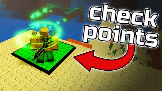 How to make OBBY CHECKPOINTS in Roblox [upl. by Arnuad]