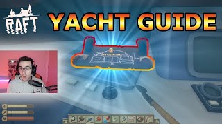 Raft  Yacht Guide  Full Ship Walkthrough [upl. by Niel]