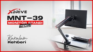 Monitör Standı Kurulum xDrive MNT39 Tekli Monitör Standı [upl. by Daye]