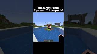 Minecraft funny tips and tricks part8 indiangamer hindigameplay minecraftfunny funny [upl. by Roselba]