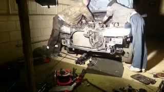 FMIC install Peugeot 306 19 XUD turbo diesel LASHUP [upl. by Haven]