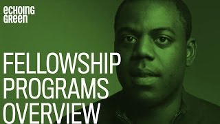 Echoing Green Fellowship Programs Overview [upl. by Nevyar447]