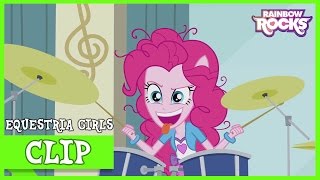 Pinkie on the One  MLP Equestria Girls  Rainbow Rocks HD [upl. by Ayekim39]