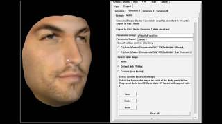 Facegen tutorial how to make celebrity 3d model Jason Momoa in Daz3d [upl. by Alves185]