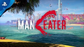 Maneater  Launch Trailer  PS4 [upl. by Krahmer348]