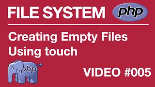 PHP  FILE SYSTEM  BEGINNER  Creating A File 005  Tips from a Self Taught Developer [upl. by Zsuedat368]