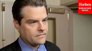 BREAKING NEWS Matt Gaetz Pledges To Do Everything I Can To Defeat Continuing Resolution [upl. by Ring]