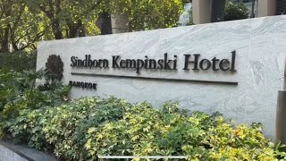 Sindhorn Kempinski Bangkok Thailand Grand Executive Suite Room with executive lounge access [upl. by Nancy]