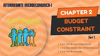 CH 2  BUDGET CONSTRAINT  21 BUDGET CONSTRAINT  22 TWO GOODS ARE OFTEN ENOUGH  25 NUMERAIRE [upl. by Neeneg]