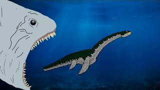 Bloop Eat Plesiosaur  DC2 Animation [upl. by Cochrane]