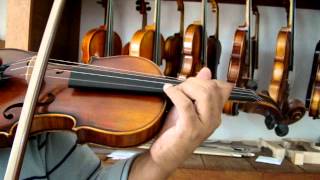 Violino Luthier Modelo Strad Ajuste Carlos Joseph Porto Feliz [upl. by Sadoff397]