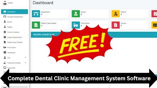 Complete Clinic Management system software in PHP MySQL  Free Source Code Download [upl. by Nihahs]