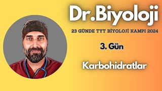 Karbohidratlar  23 Günde TYT Biyoloji Kampı yks2024  9 Sınıf [upl. by Harlie97]