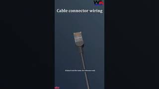 RJ45 RJ11 Cable Connector Wiring Tips short shorts [upl. by Ide818]