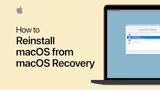 How to reinstall macOS from macOS Recovery — Apple Support [upl. by Quirita]