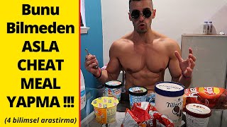 CHEAT MEAL YAPMAN ŞART  12000 Kalorilik Öğünüm  4 Bilimsel Araştırma [upl. by Junina359]