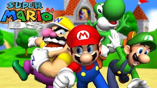 Super Mario 64 DS Full Game 100 [upl. by Nelluc]