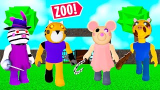 ROBLOX PIGGY ZIZZYS ZOO MAP Piggy Build Mode [upl. by Aneeuq]