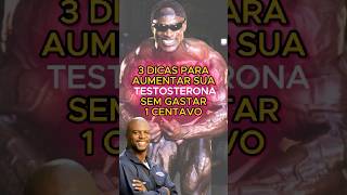 3 dicas para aumentar sua testosterona sem gastar fitness testosterona gym treino [upl. by Leksehc44]