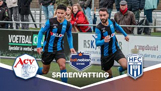 2️⃣ ploegen die SMACHTEN naar de WINST 💪💥  ACV Assen vs Koninklijke HFC  Samenvatting [upl. by Llessur299]