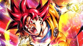 NEW LEGENDS LIMITED SUPER SAIYAN GOD GOKU PREVIEW LEGENDARY FINISH TRAILER  Dragon Ball Legends [upl. by Meras]