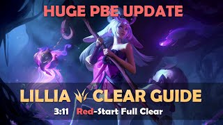 Huge Patch 1114 Lillia Changes Lillia Jungle Clear Guide  311 RedStart Full Clear [upl. by Retloc]