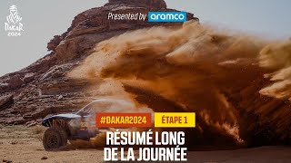 Le résumé de lÉtape 1 présenté par Aramco  Dakar2024 [upl. by Asira370]