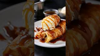 Irresistible Apple Pie Egg Rolls Recipe Dessert Idea How to Make a Healthy Dessert with Apples [upl. by Elocan229]