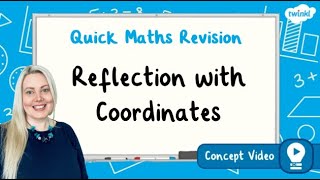 How Do You Reflect Shapes Drawn on a Coordinate Grid  KS2 Maths Concept for Kids [upl. by Odrude]