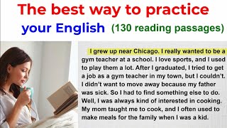 Reading Practice Improve your pronunciation in English [upl. by Efi]