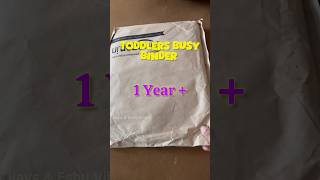 Toddlers Busy Book  1 year 📕 shorts shortsvideo youtubeshorts booksforbabies toddlerlearning [upl. by Anjanette]