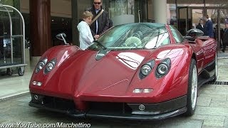 Pagani Zonda S Pure Sound and Flames [upl. by Ase129]