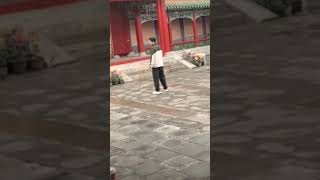 Caught Xiao Zhan standing in the middle of a courtyard in Beijing [upl. by Furey157]