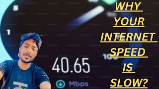 INTERNET SPEED EXPLAINED  WHY YOUR SIM DATA AND WIFI SPEED IS SLOW  SLOW INTERNET SLOUTION [upl. by Ennasor]