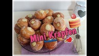 Ricetta Mini Krapfenmini bomboloni Da leccarsi le dita [upl. by Olivann515]