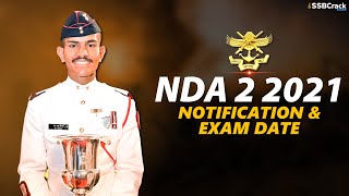 NDA 2 2021 Notification And Exam Date [upl. by Naitsirt]