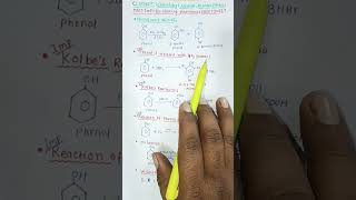 Alcohols Phenols EthersClass 12 chemistryMost Important Naming organicreactionneet shorts [upl. by Proudlove887]