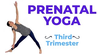 Pregnancy Yoga Third Trimester amp Second Trimester when belly feels big [upl. by Jemina]