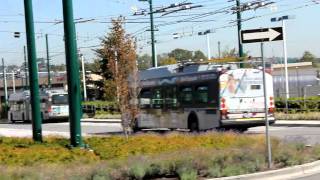 E40LFR trolleybus on auxiliary power [upl. by Enylhsa]