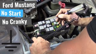 Ford Mustang No Start No Crank [upl. by Alyhs]